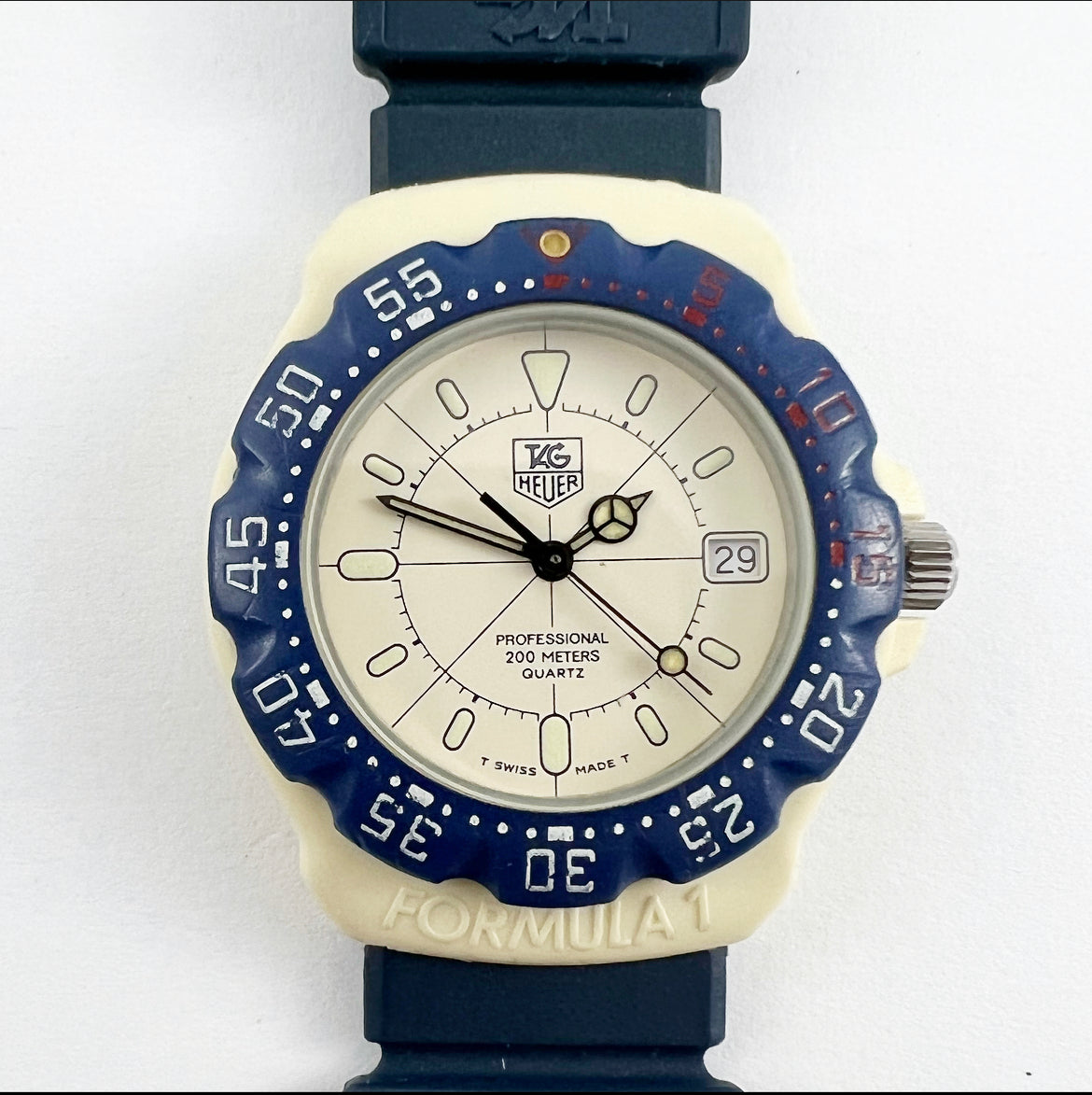 1990s Tag Heuer Professional Formula 1 Quartz Unisex 387.513/1