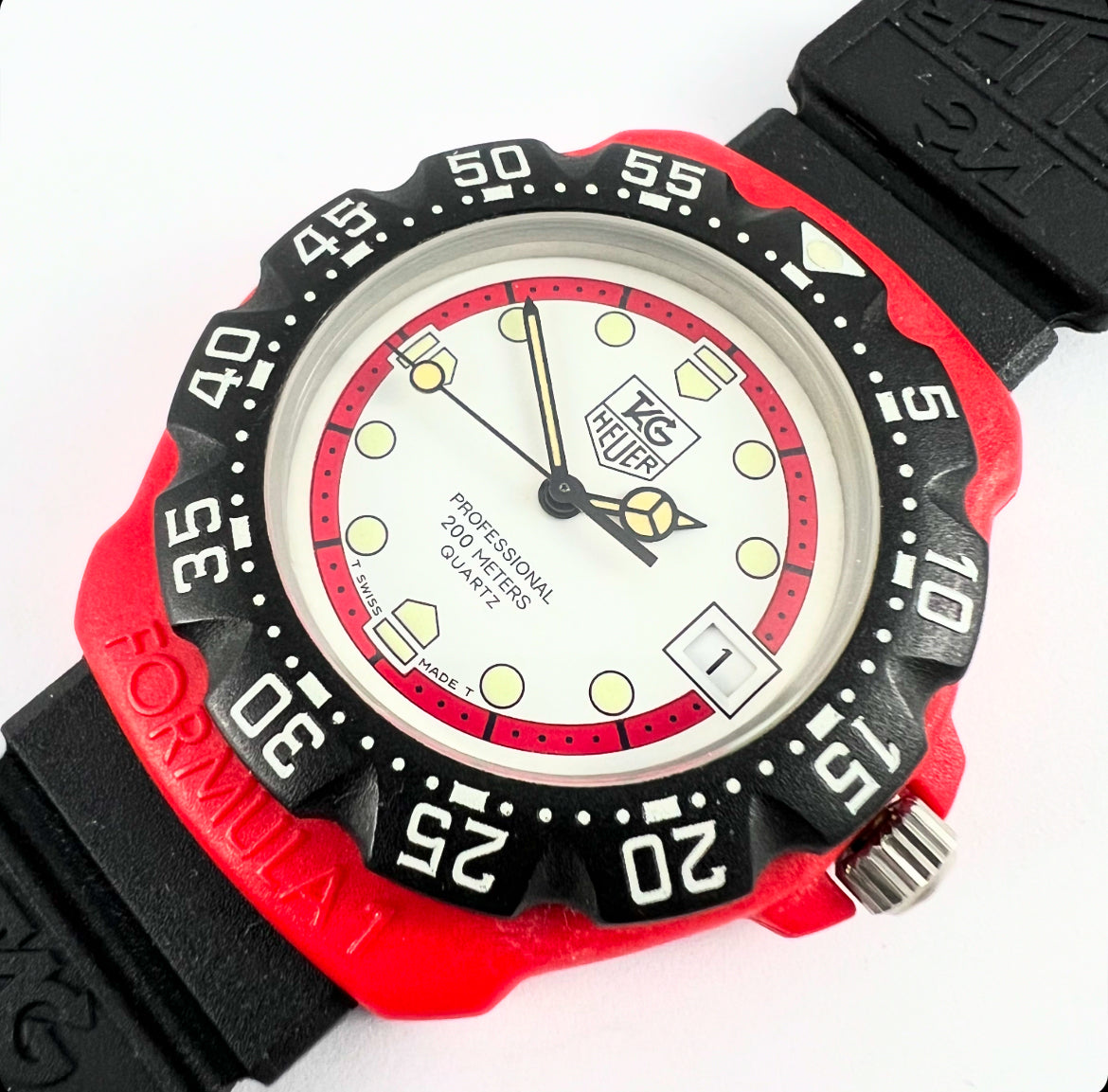 1989 Tag Heuer Professional Formula 1 Quartz Unisex 385.513/1