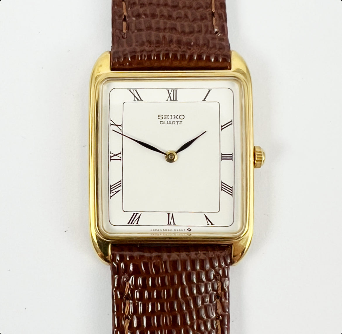 1983 Seiko 'Tank' 6530-5200 Quartz – Mornington Watches