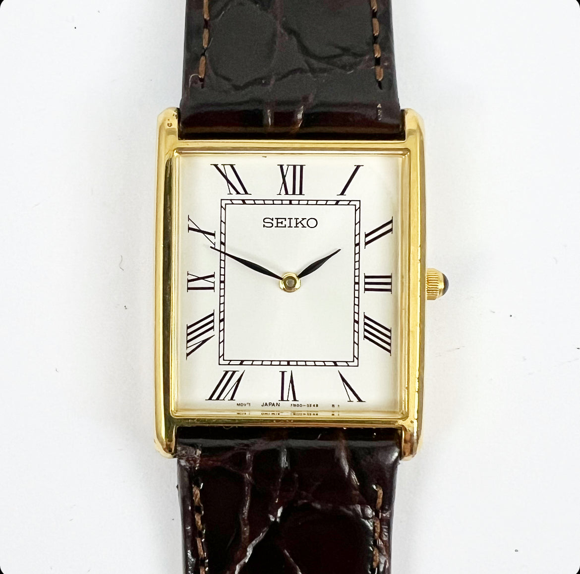 2002 Seiko 'Tank' 7N00-5C70 Quartz – Mornington Watches