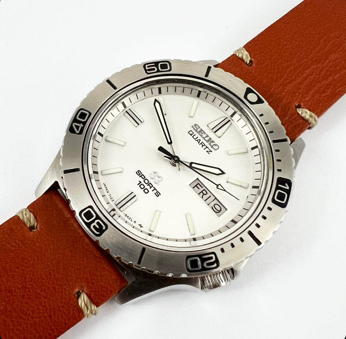 1979 Seiko Quartz SQ Sports 100 7123-8380 – Mornington Watches