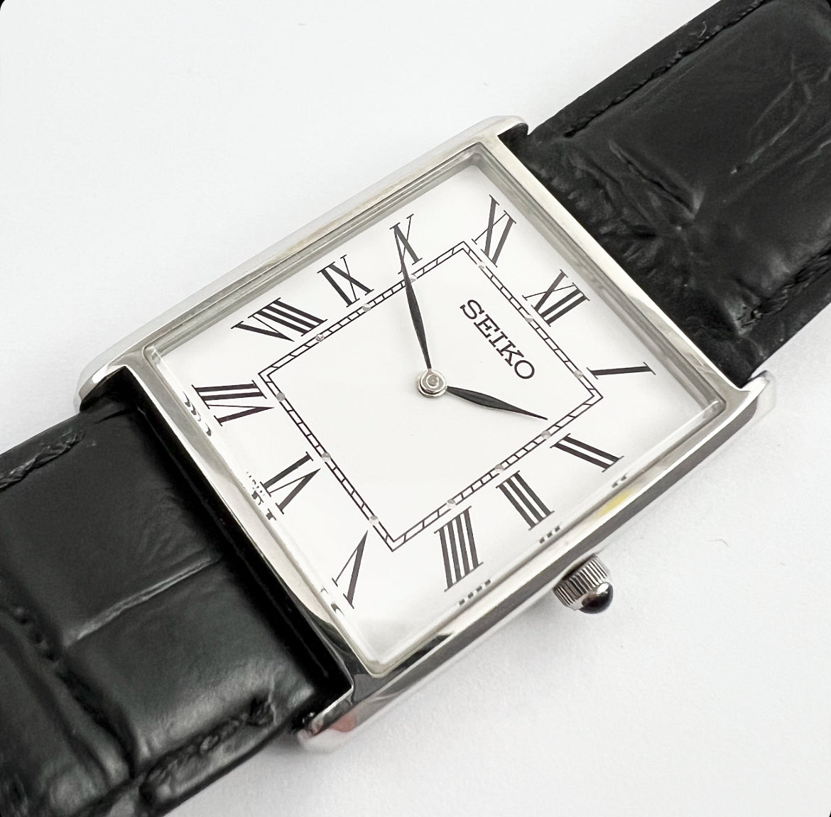 2022 Seiko 'Tank' 4N30-00G0 Quartz – Mornington Watches