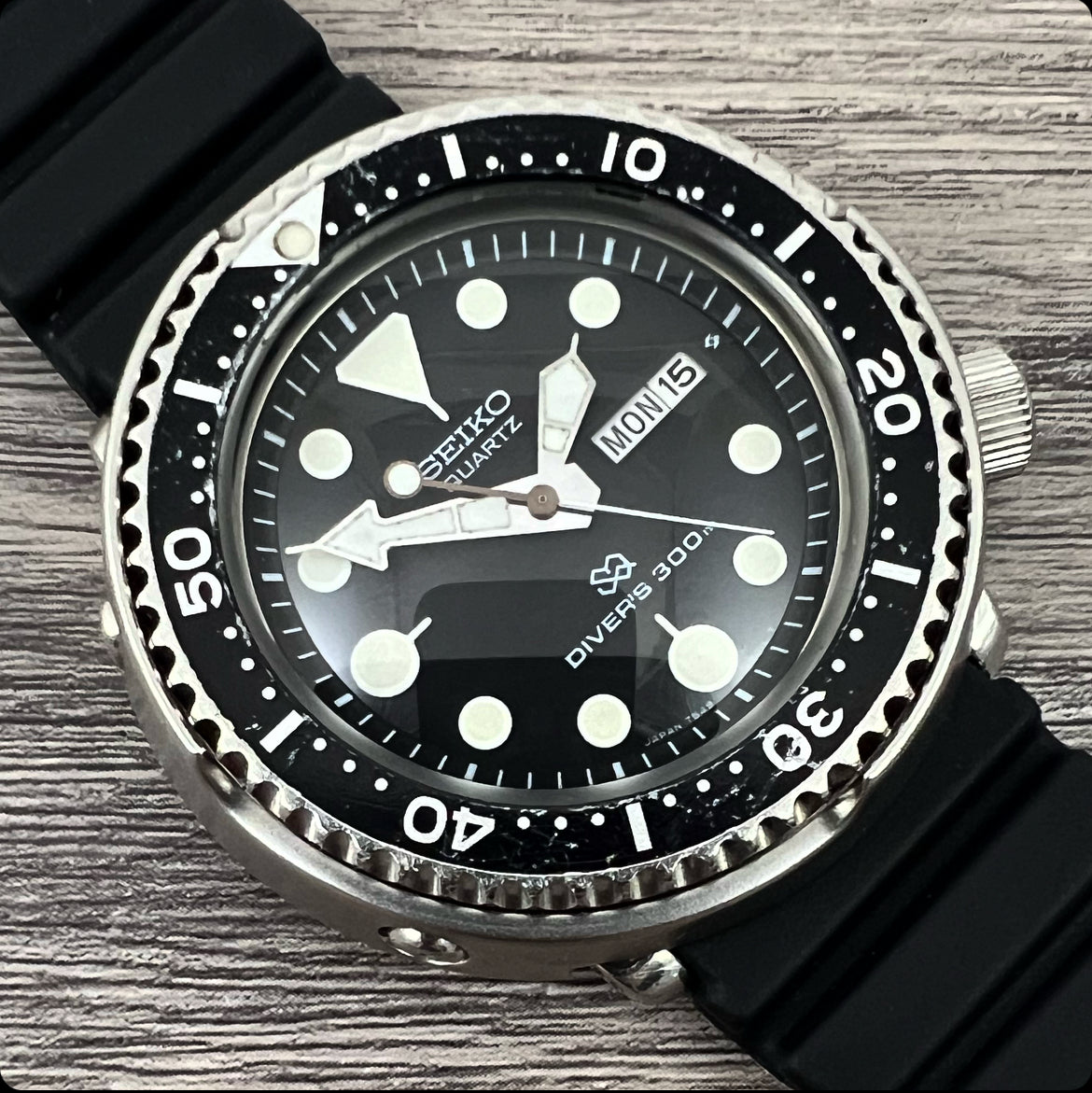1982 Seiko SQ 7549-7010 'Tuna Can' Quartz Divers 300m – Mornington