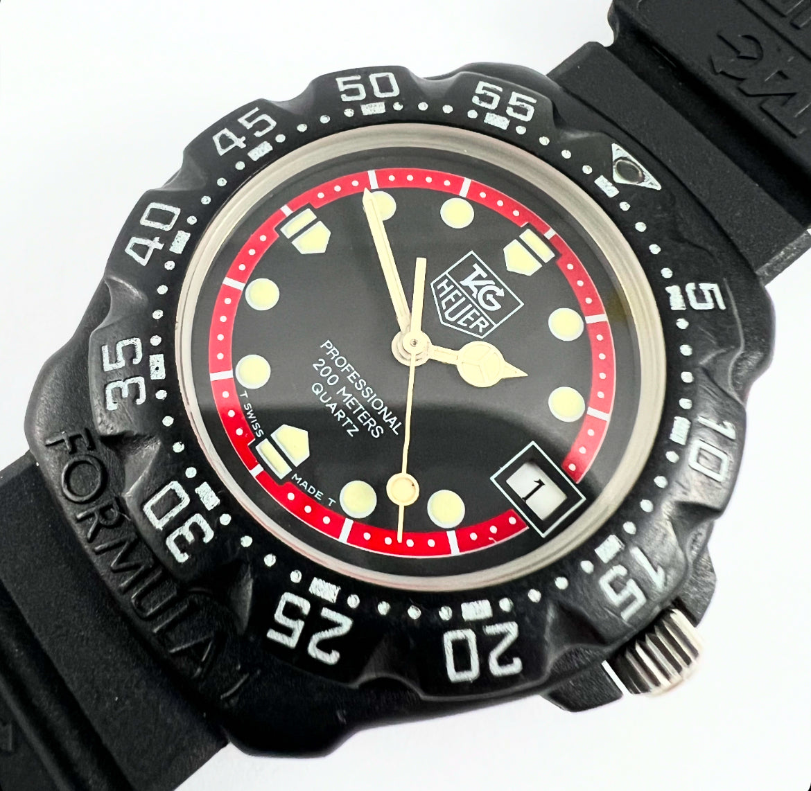 1987 Tag Heuer Professional Formula Quartz Unisex