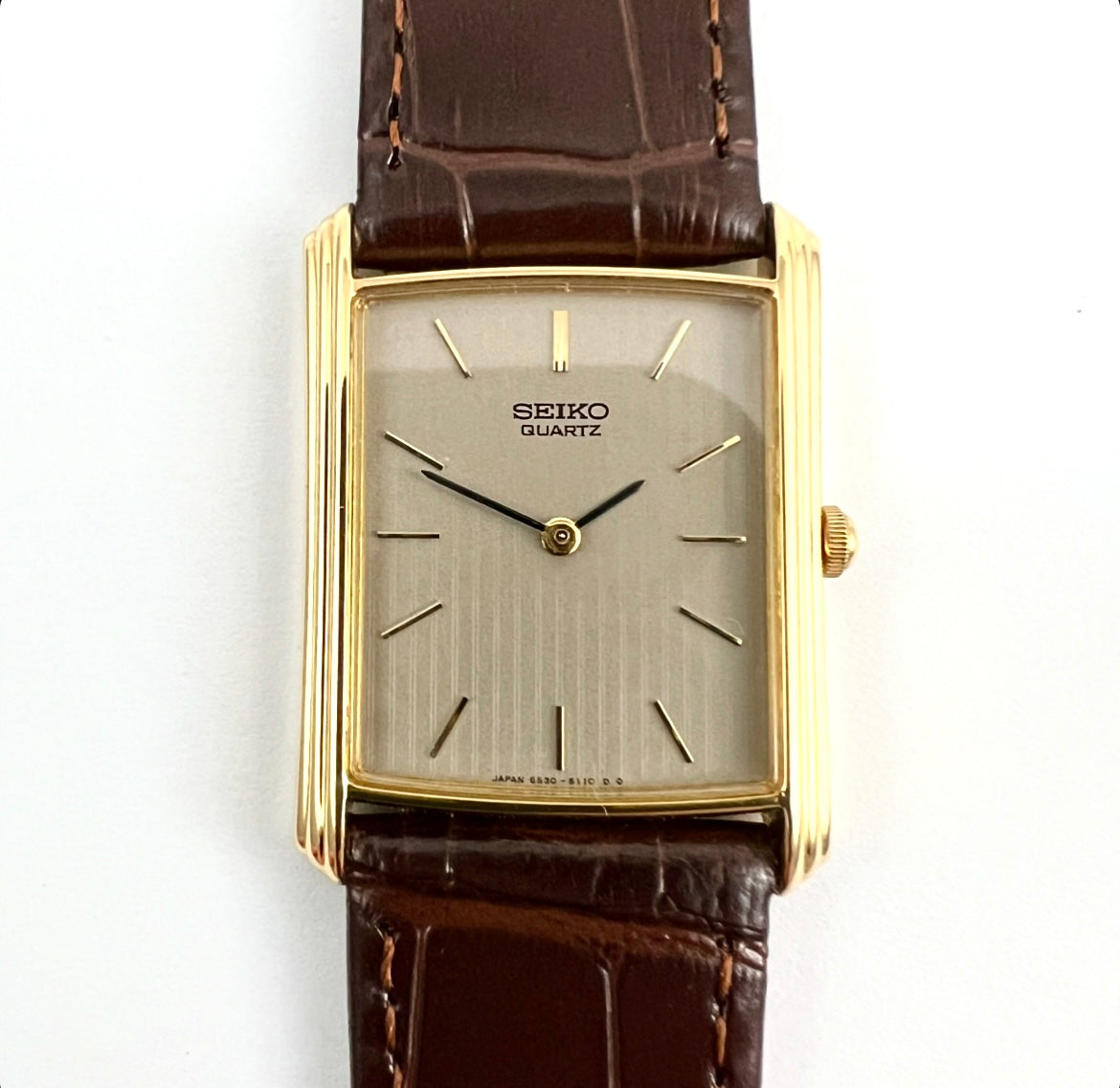 1982 Seiko 'Tank' 6530-5030 Quartz – Mornington Watches