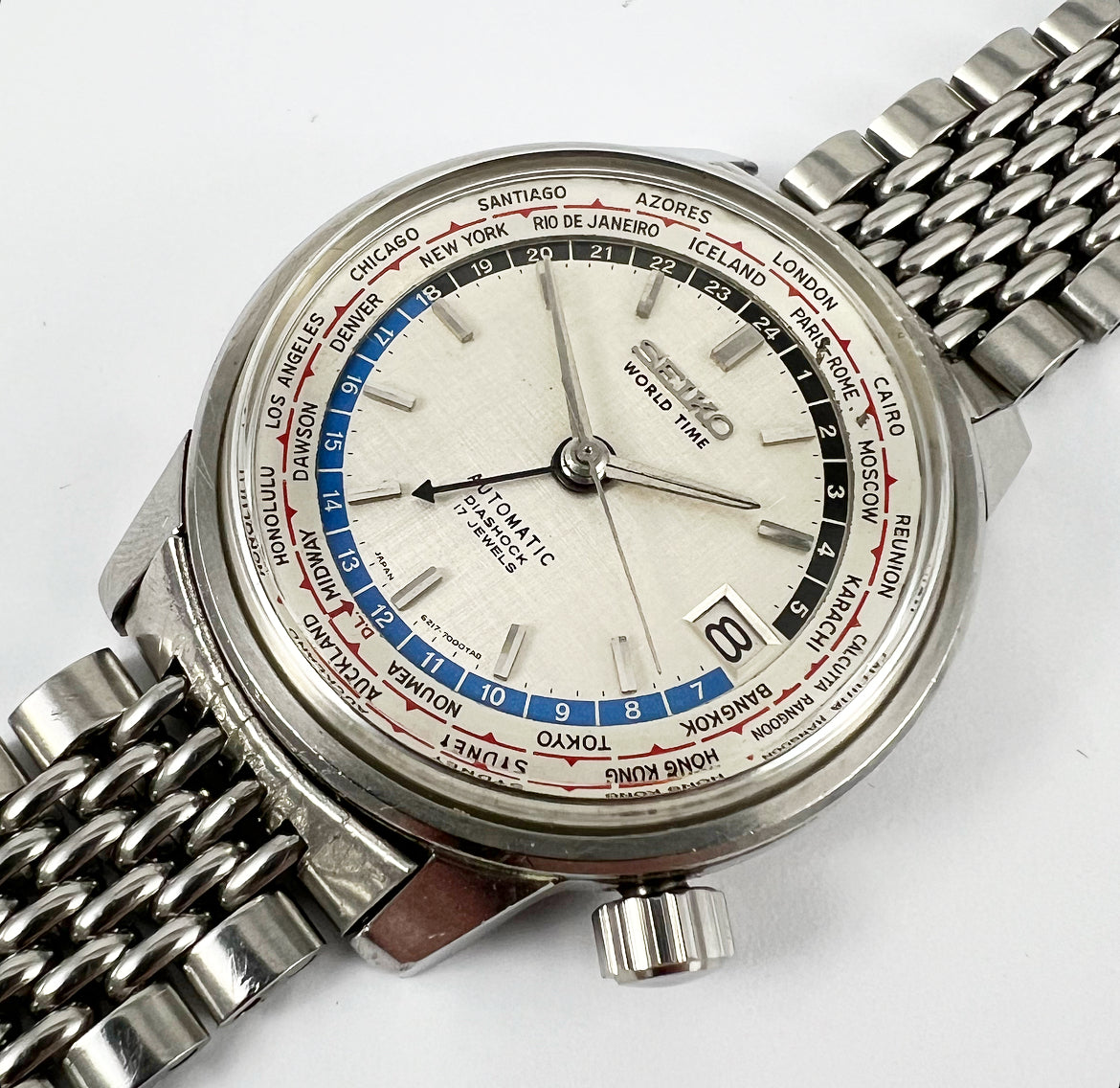 1964 Seiko Olympics World Time 6217-7000 Automatic