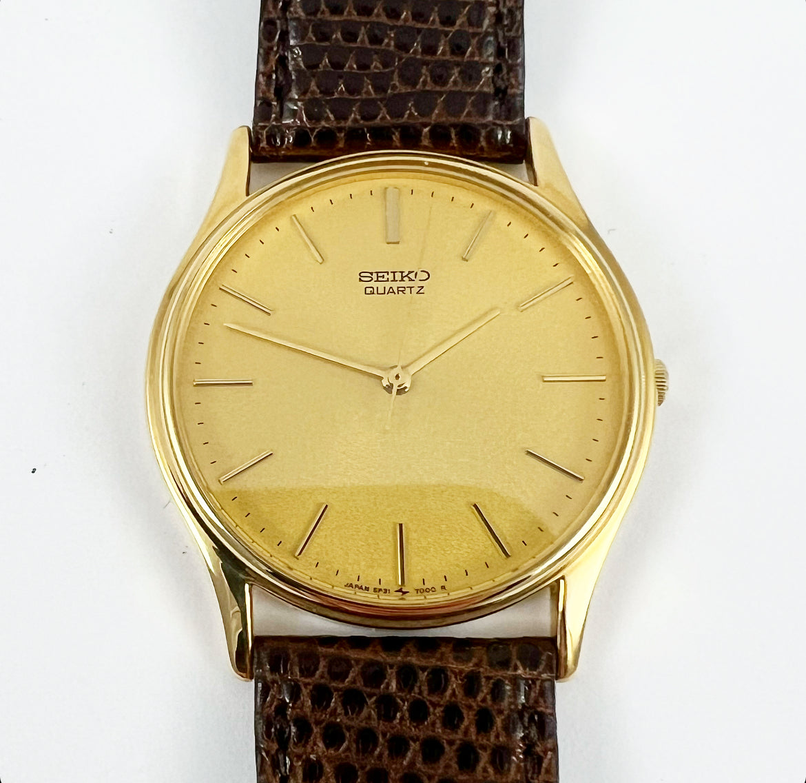 rose gold and gold prom dress 1996 Seiko 5P31-7000 Quartz – Mornington Watches
