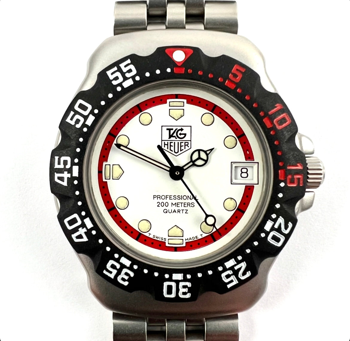 1990s Tag Heuer Professional Formula 1 Quartz Unisex CUSTOM
