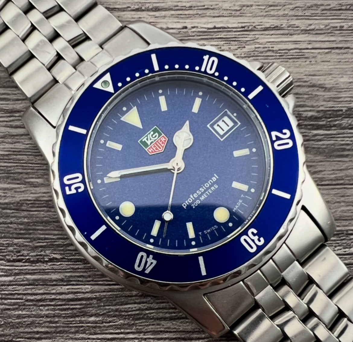 TAG HEUER 1500 professional 200 METERS WD1411-P0 タグ・ホイヤー