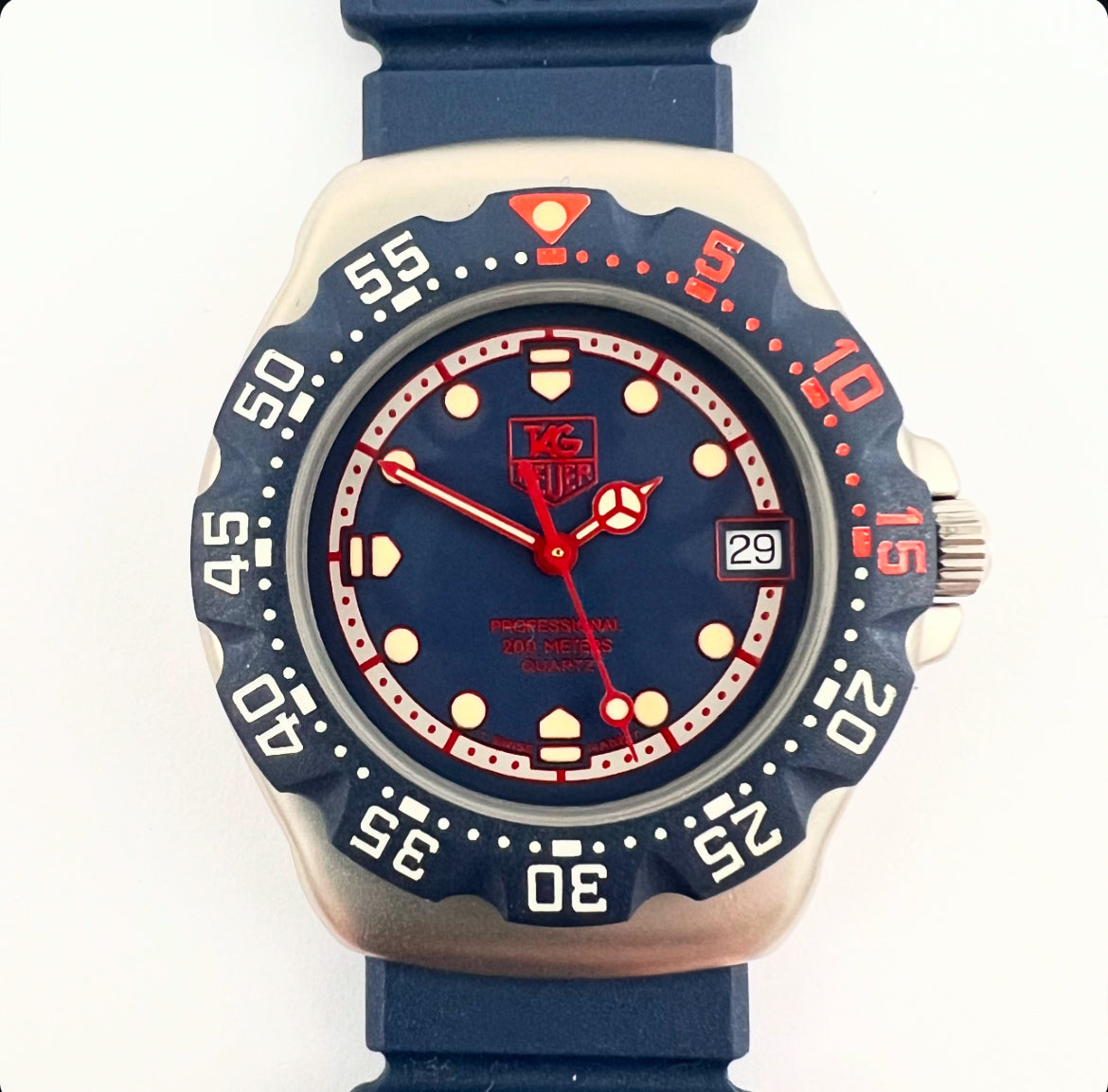 1993 Tag Heuer Professional Formula 1 Quartz Unisex WA1210 (Full