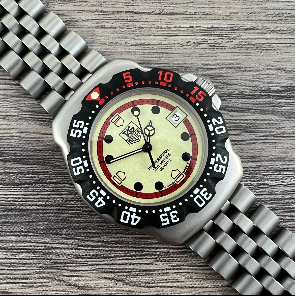 1993 Tag Heuer Professional Formula 1 Quartz Unisex WA1211