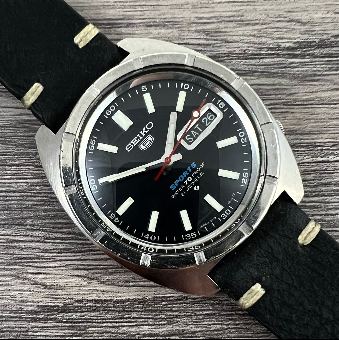 1968 Seiko 5 Sports 6119-8140 Automatic – Mornington Watches