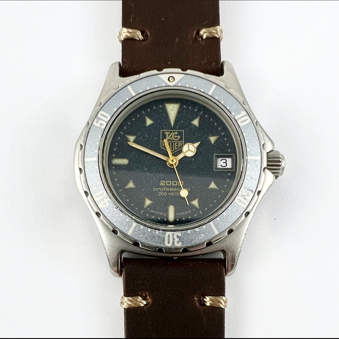 1980s Tag Heuer Professional 2000 Quartz 972.613 – Mornington Watches