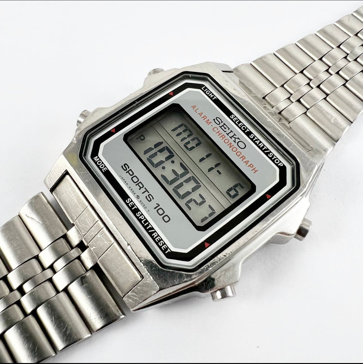 1985 Seiko SQ Sports 100 A904-5090 LCD Quartz – Mornington Watches