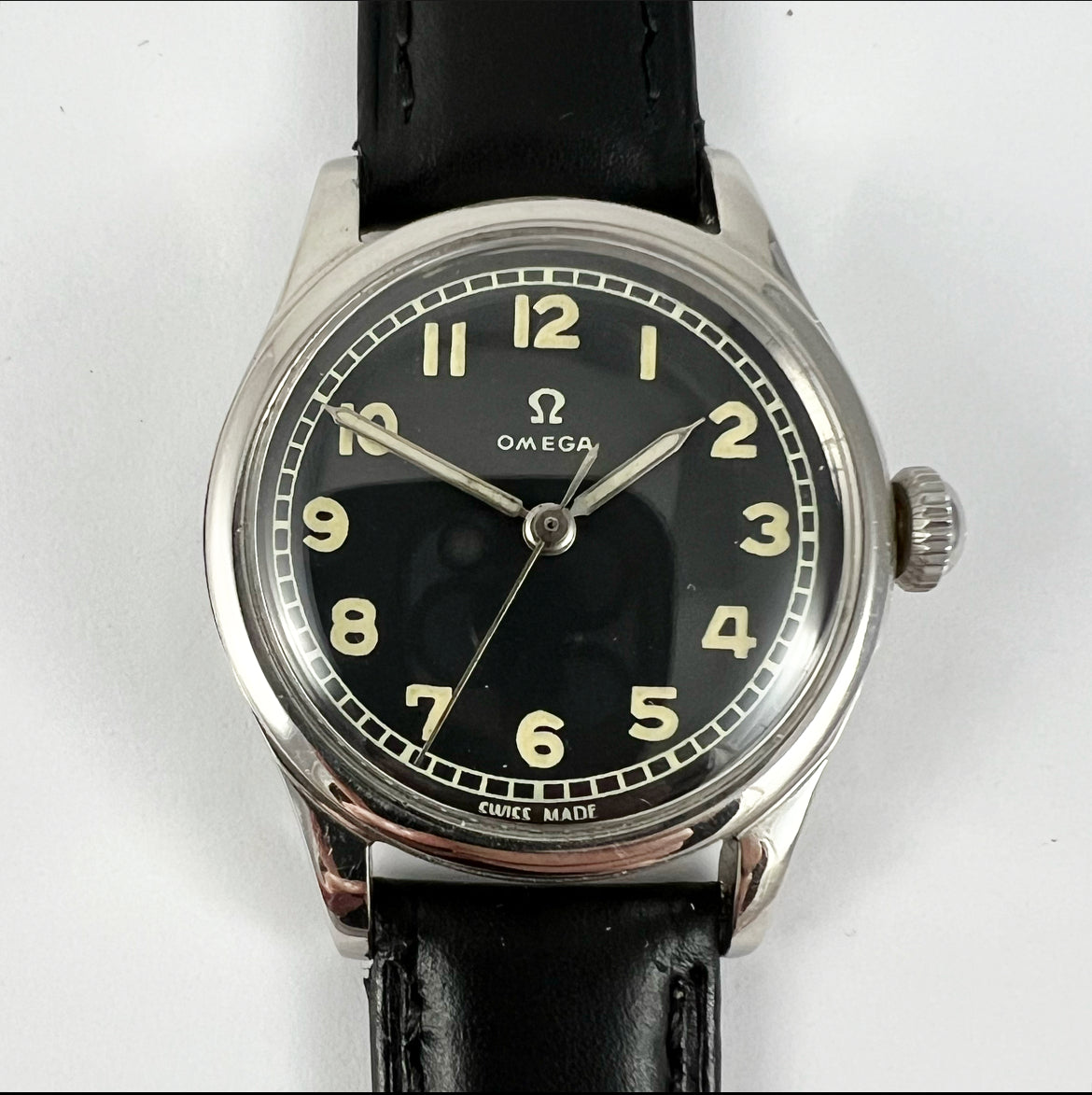 Vintage omega military discount watch