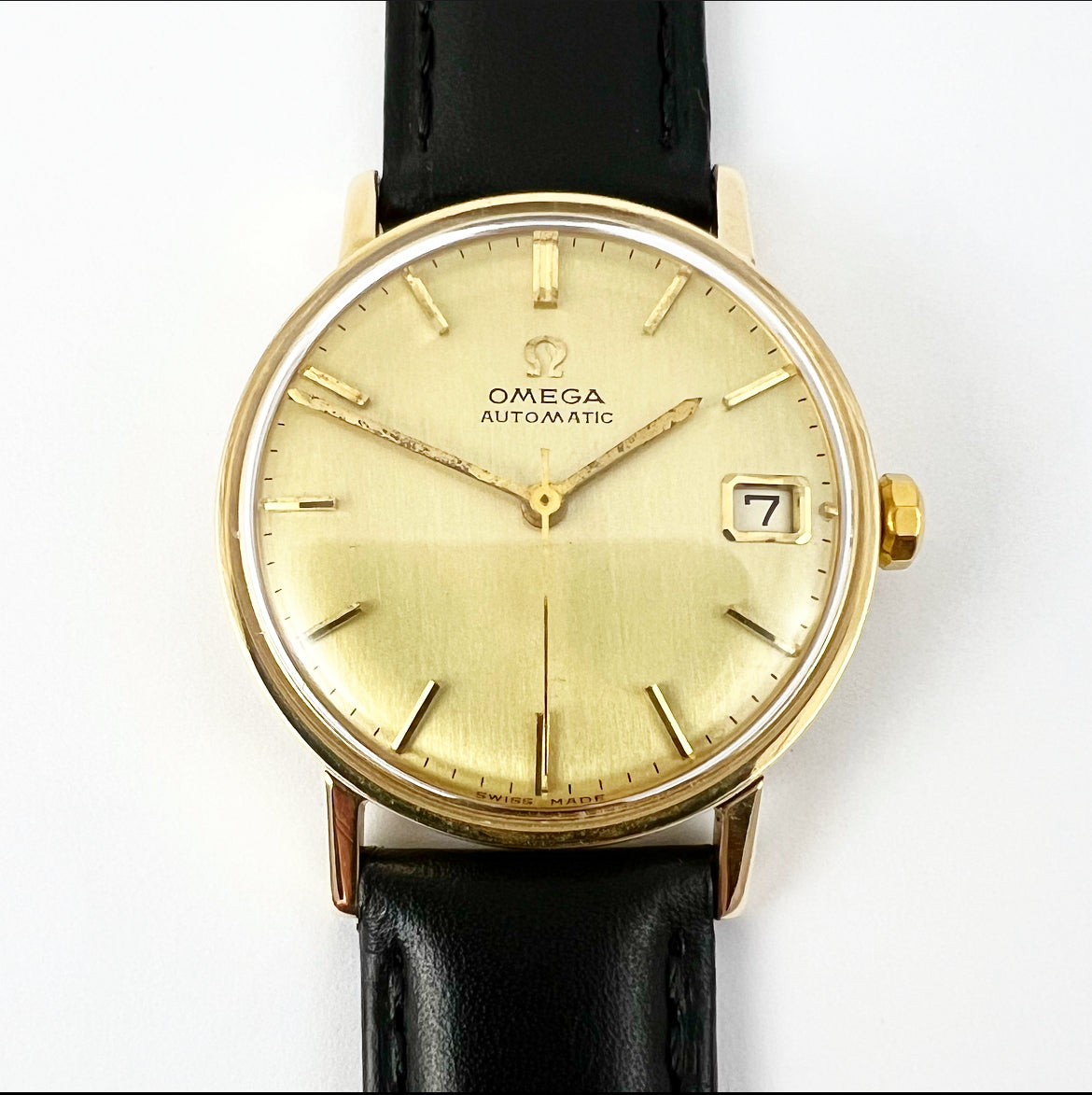 1965 Omega Automatic 9ct Gold (Ref. 161/2-5002) – Mornington Watches