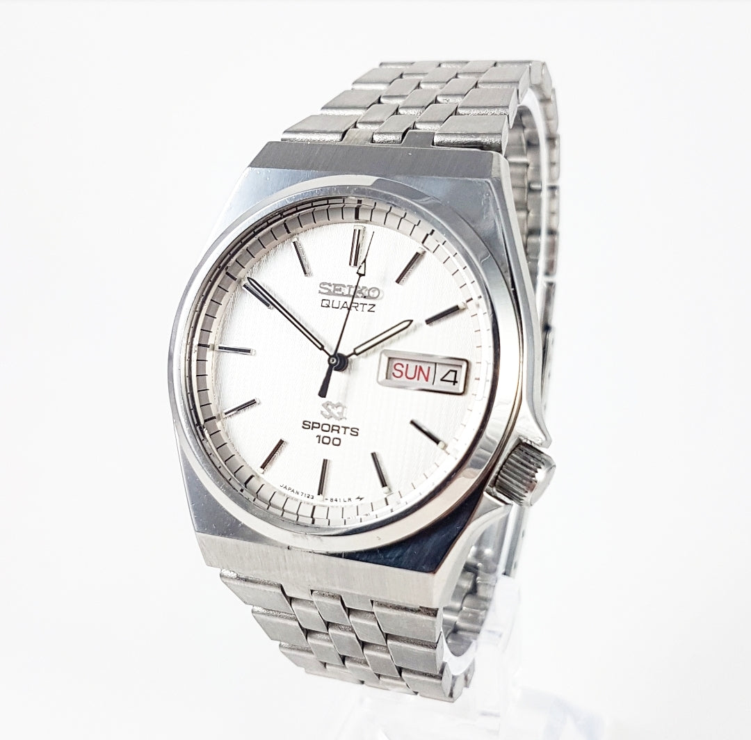 1979 Seiko SQ Sports 100 7123-8370 Quartz – Mornington Watches