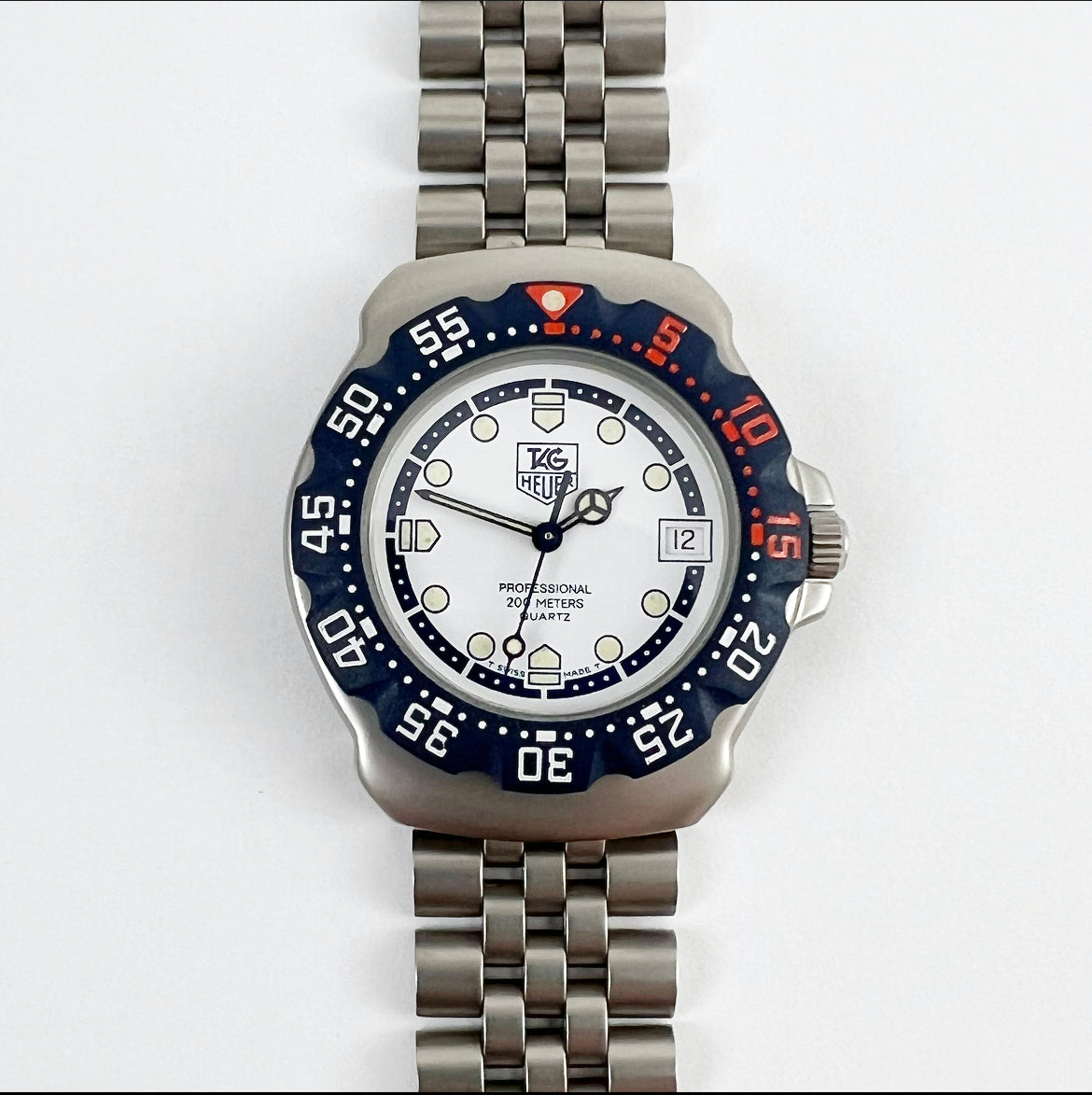 希少値下げ【TAG Heuer】Formula 1 Professional 1990s Tag Heuer Professional Formula 1 Quartz Unisex WA1219 (Full