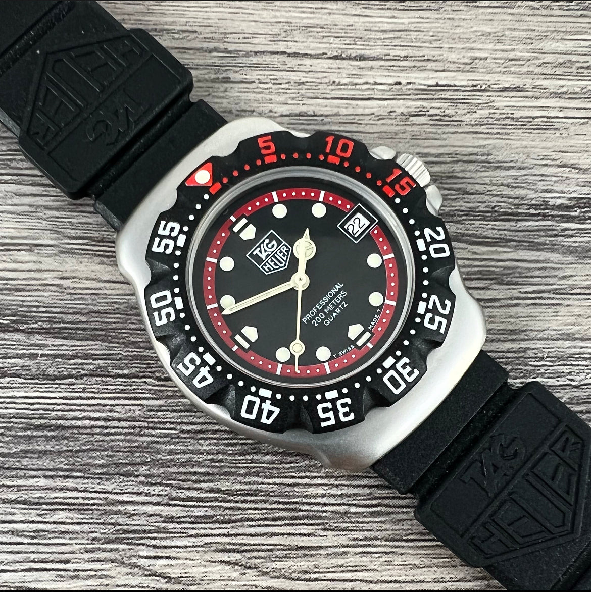 時計 TAG Heuer Formula1 Professional 200m 1994 Tag Heuer Professional Formula 1 Quartz Unisex WA1214 (Full