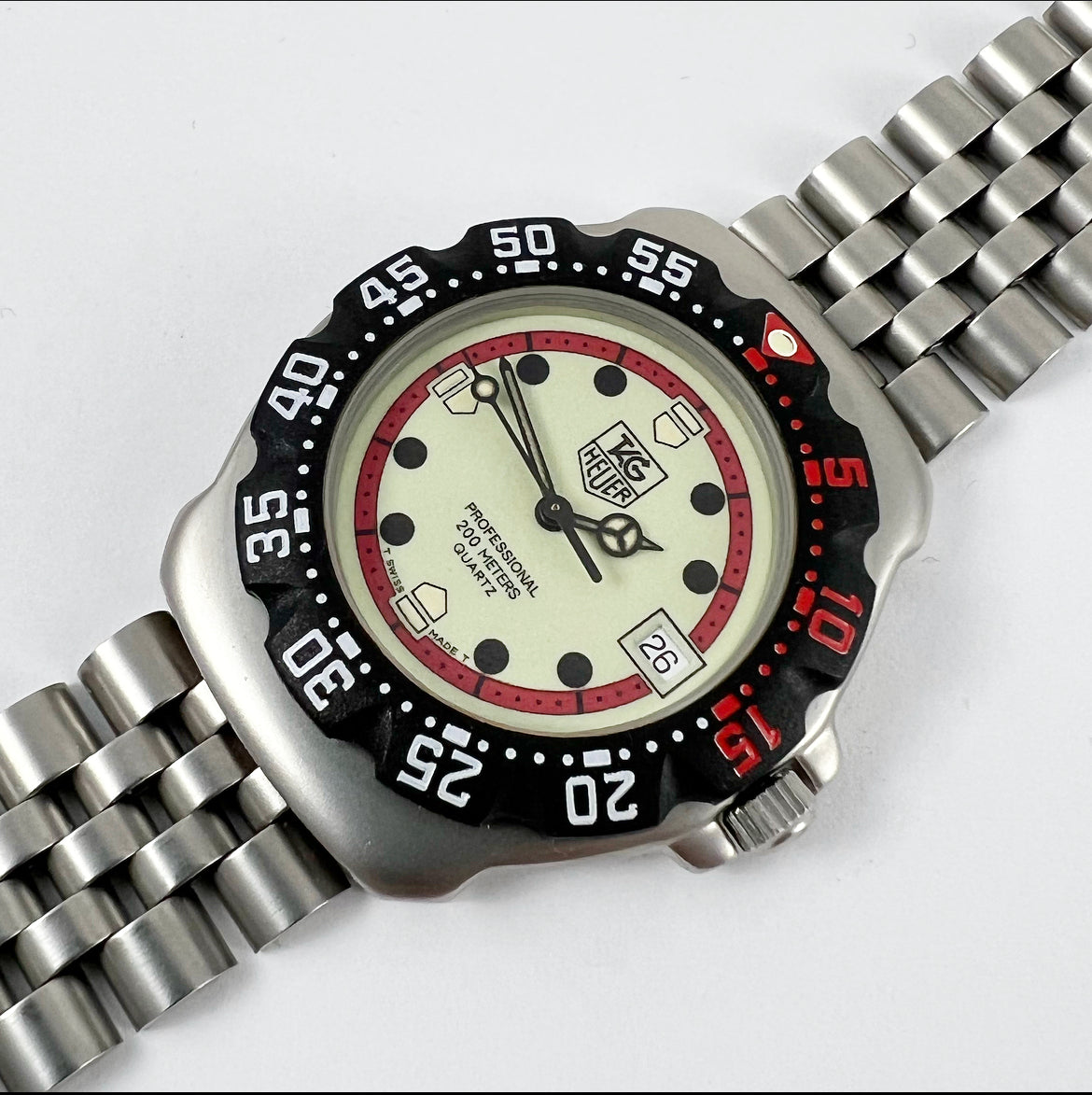 1990s Tag Heuer Professional Formula 1 Quartz Unisex WA1211