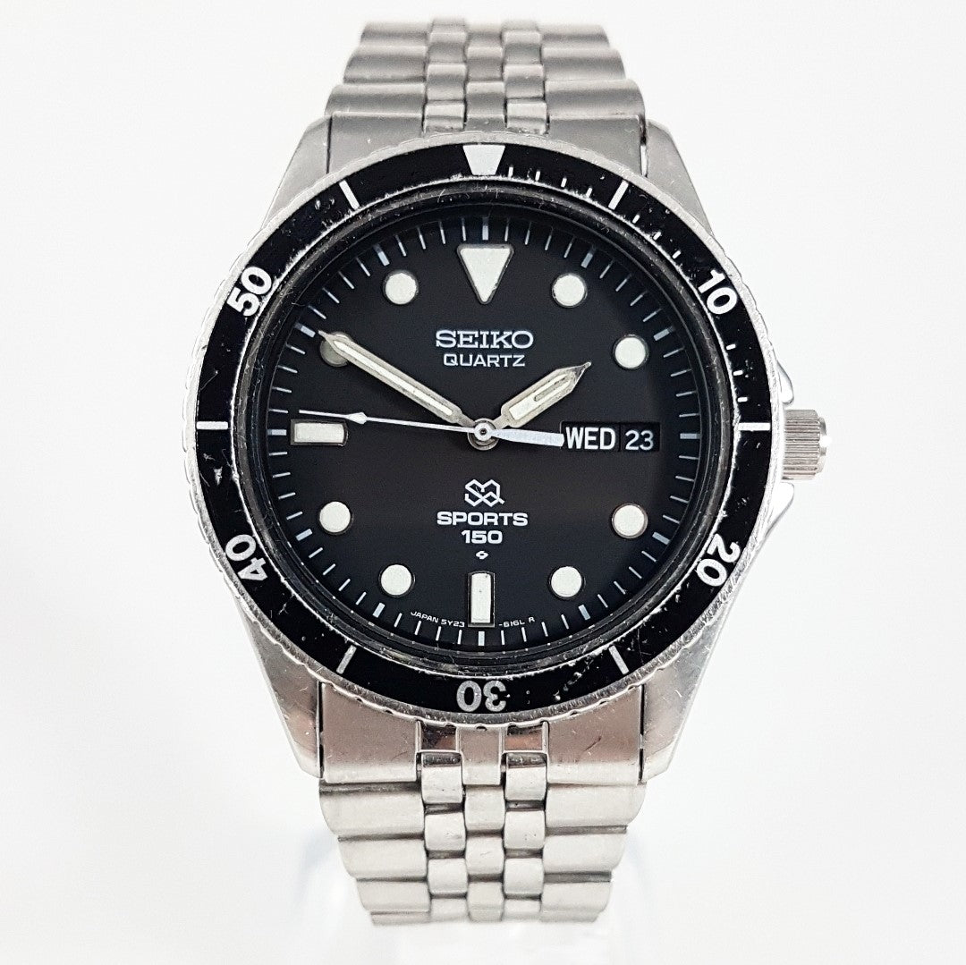 1989 Seiko SQ Sports 150 5Y23-606A Quartz – Mornington Watches