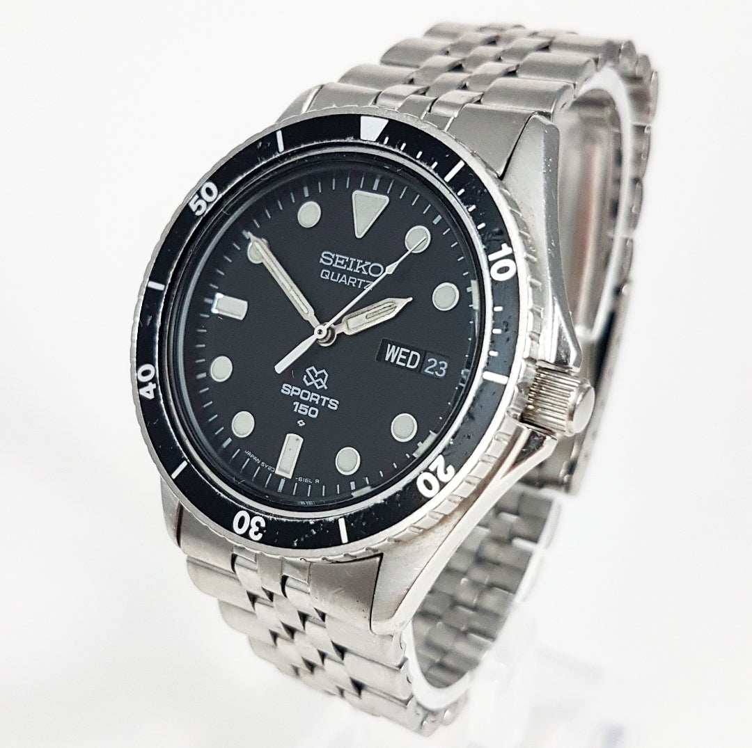 1989 Seiko SQ Sports 150 5Y23-606A Quartz – Mornington Watches