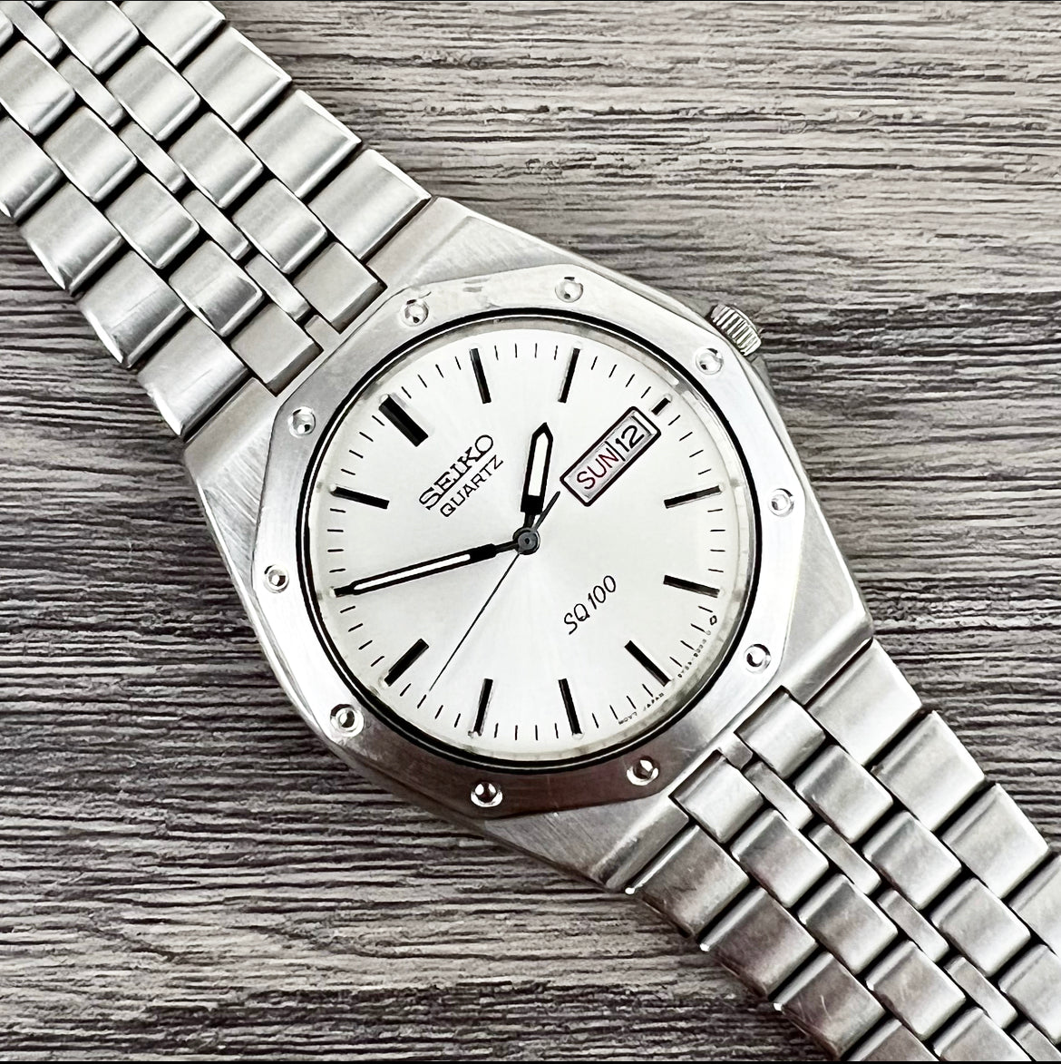 1989 Seiko SQ100 5Y23 8200 Royal Oak Quartz Mornington Watches 1989-seiko-sq100-5y23-8200-royal-oak-quartz-mornington-watches