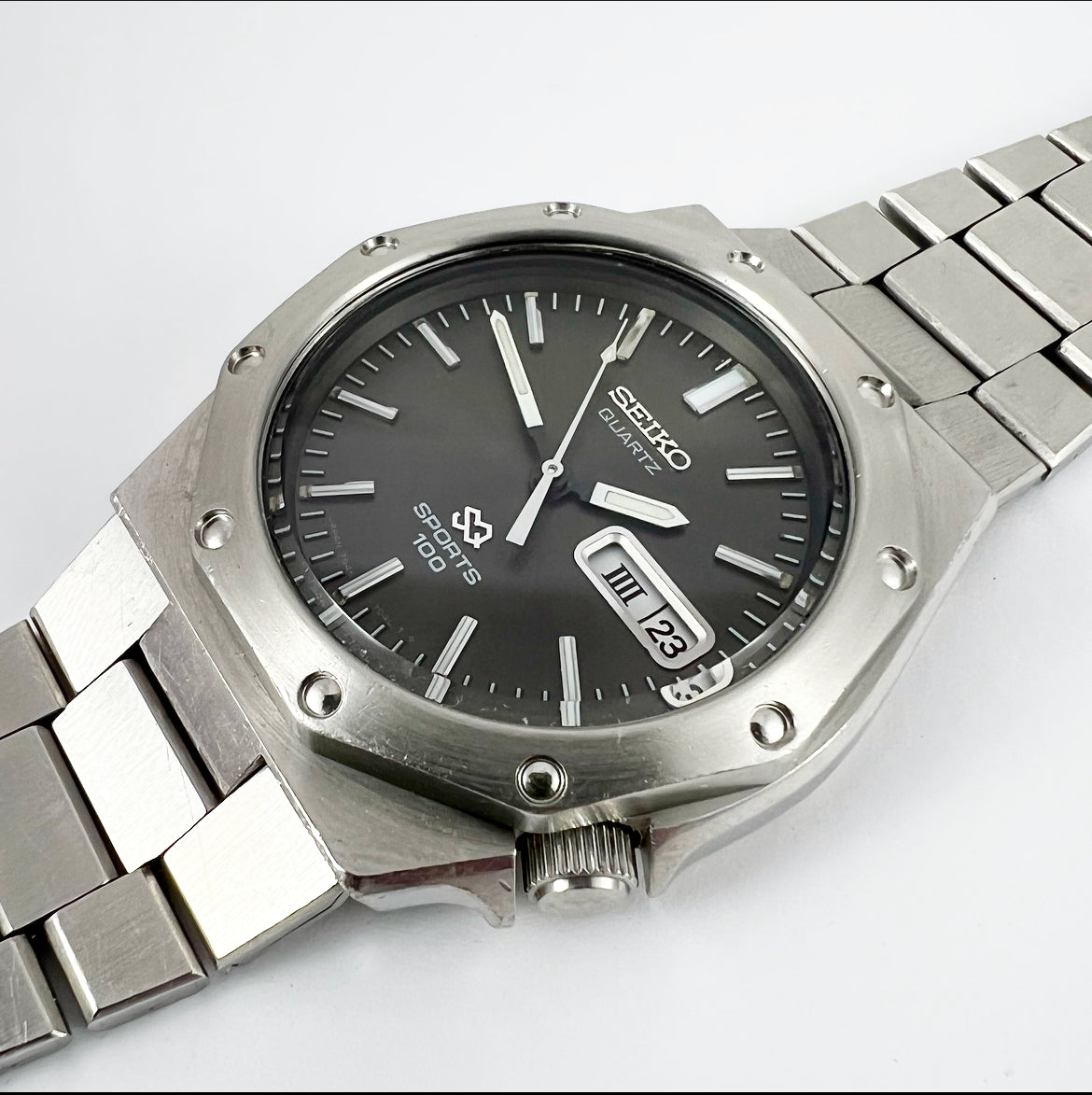 1979 Seiko SQ Sports 100 7546-703A 'Royal Oak' Quartz – Mornington