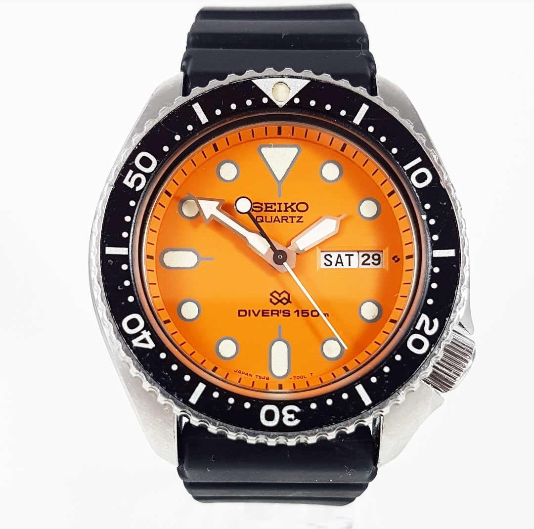 1978 Seiko SQ 7548-700A Quartz Diver's 150m (Watch Head Only 