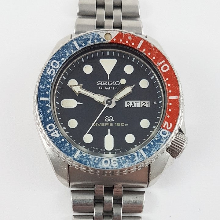 1978 Seiko SQ 7548-700B Quartz Diver (Full Set with Z199 