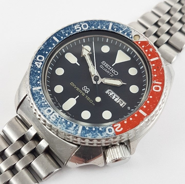 1978 Seiko SQ 7548-700B Quartz Diver (Full Set with Z199 