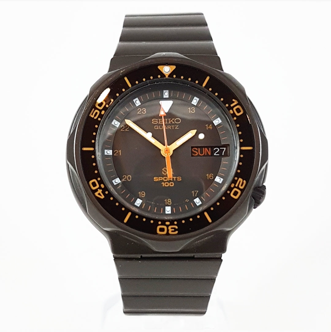 1985 Seiko SQ Sports 100 8123-6280 Quartz – Mornington Watches