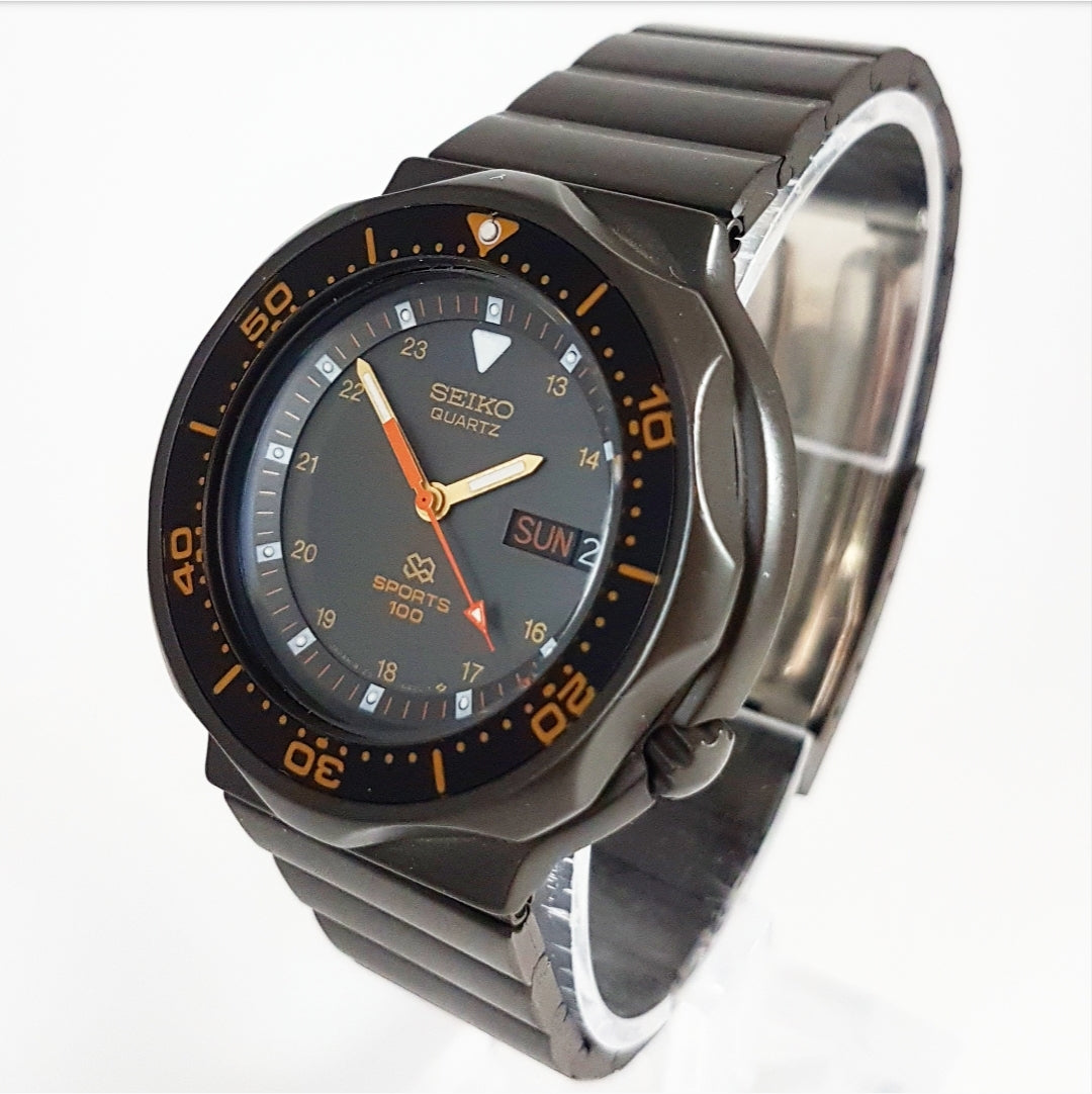 1985 Seiko SQ Sports 100 8123-6280 Quartz – Mornington Watches