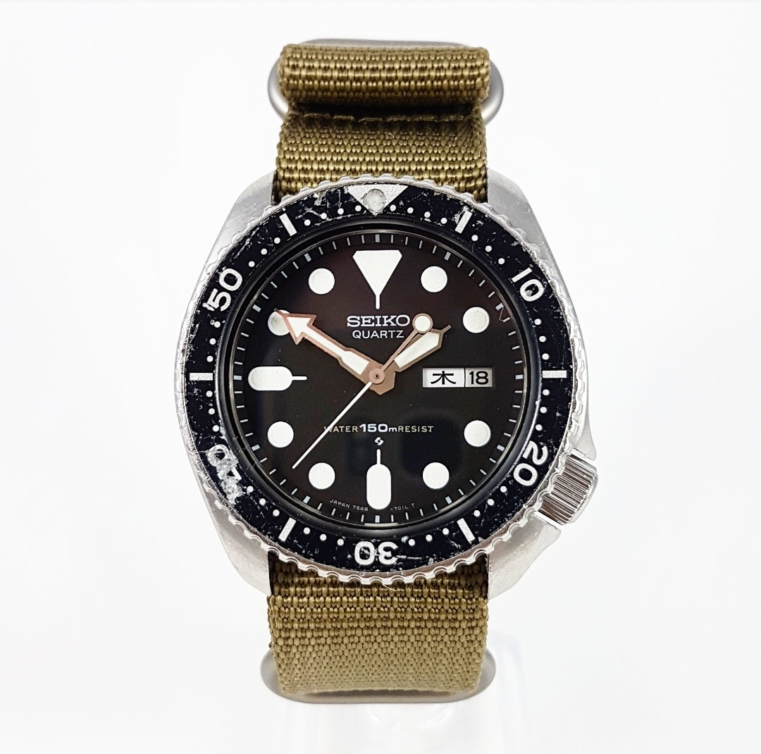 1981 Seiko 7548-7000 Quartz Diver – Mornington Watches