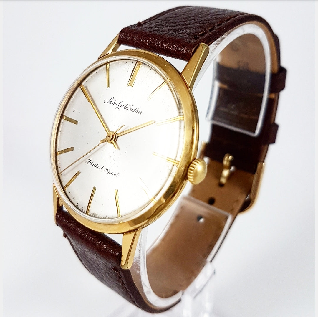 1963 Seiko Goldfeather J14060 Manual Wind – Mornington Watches