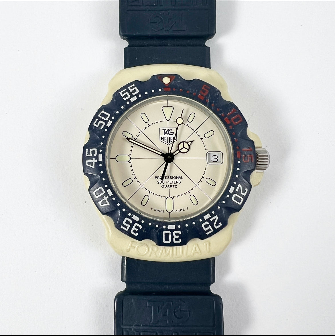 1990s Tag Heuer Professional Formula 1 Quartz Unisex 387.513/1