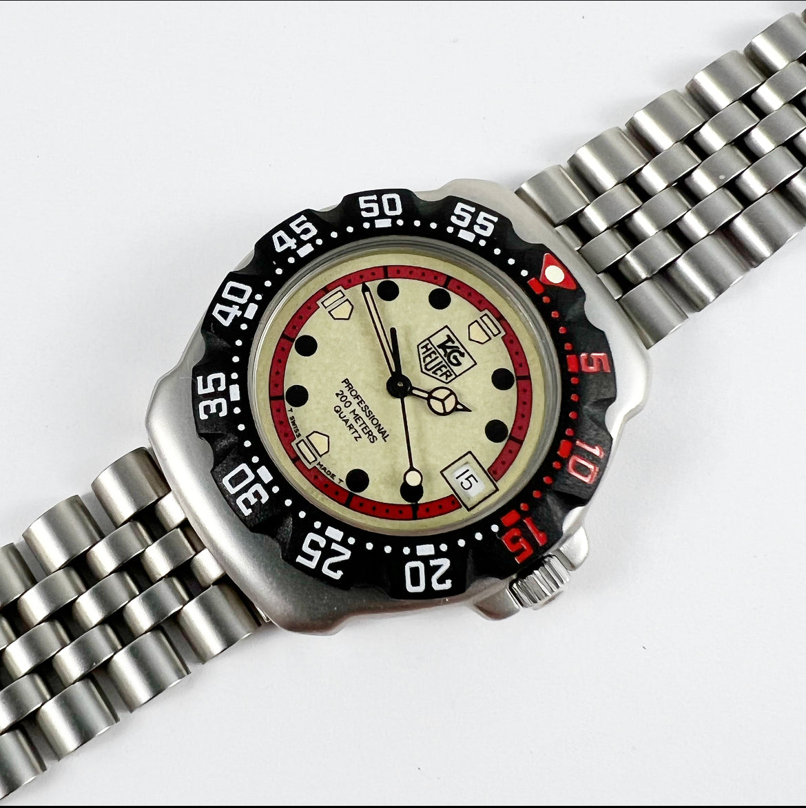 TAG HEUER PROFESSINAL　371.513　フォーミュラ1 Tag Heuer Formula One F1 Stainless Steel Watch 371.513 | eBay
