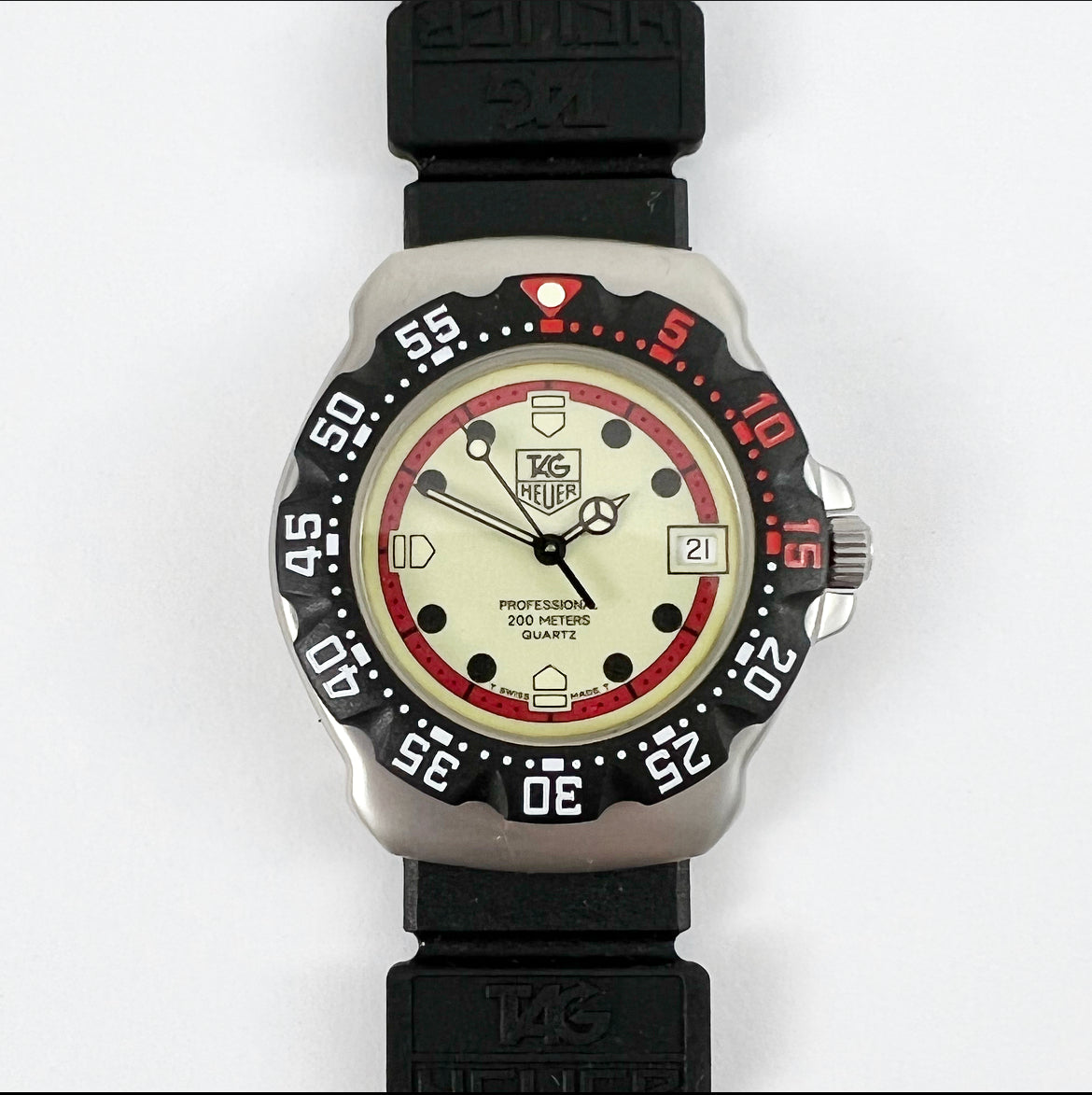 1994 Tag Heuer Professional Formula 1 Quartz Unisex WA1211 Full