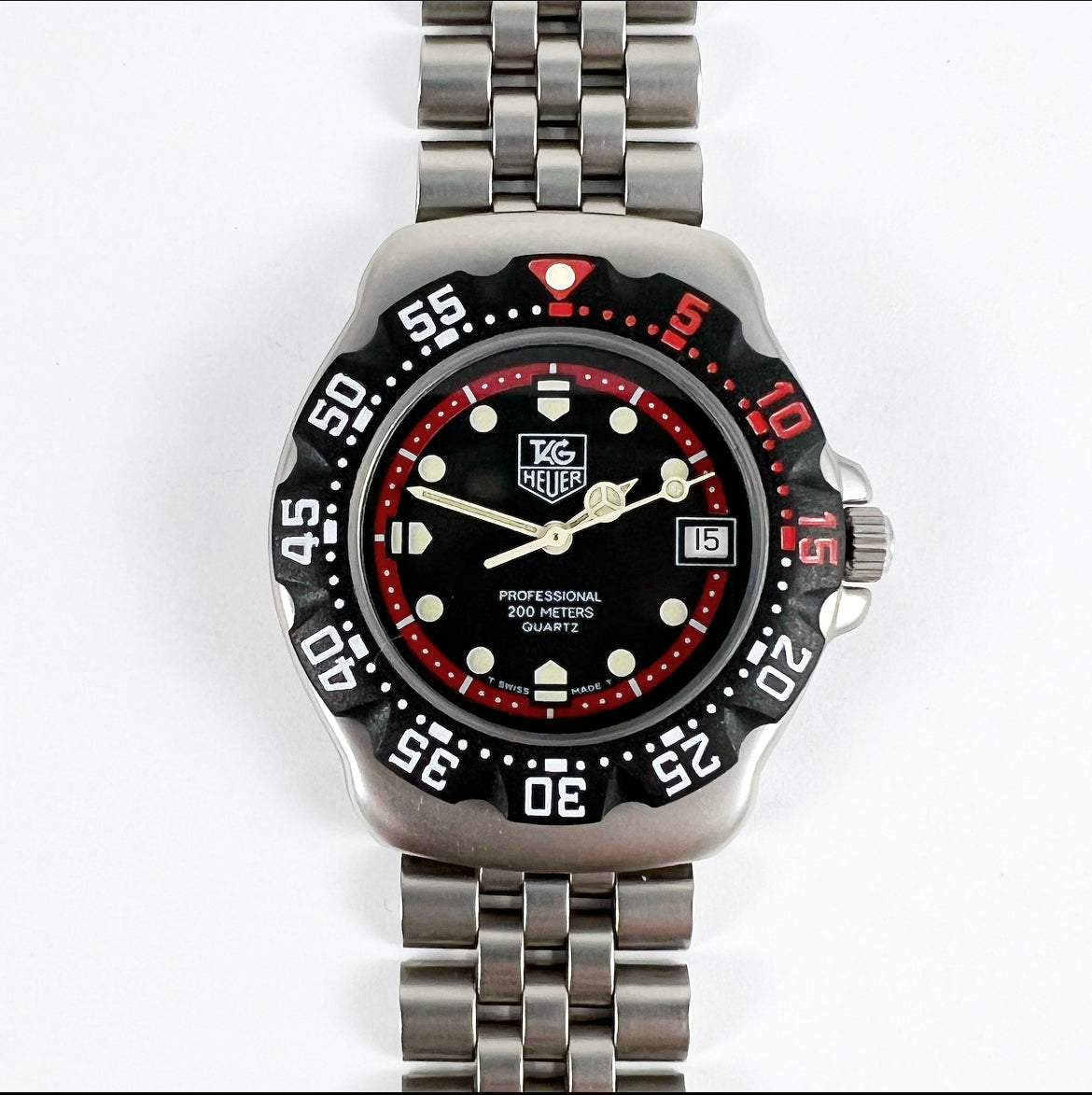 1994 Tag Heuer Professional Formula 1 Quartz Unisex WA1214