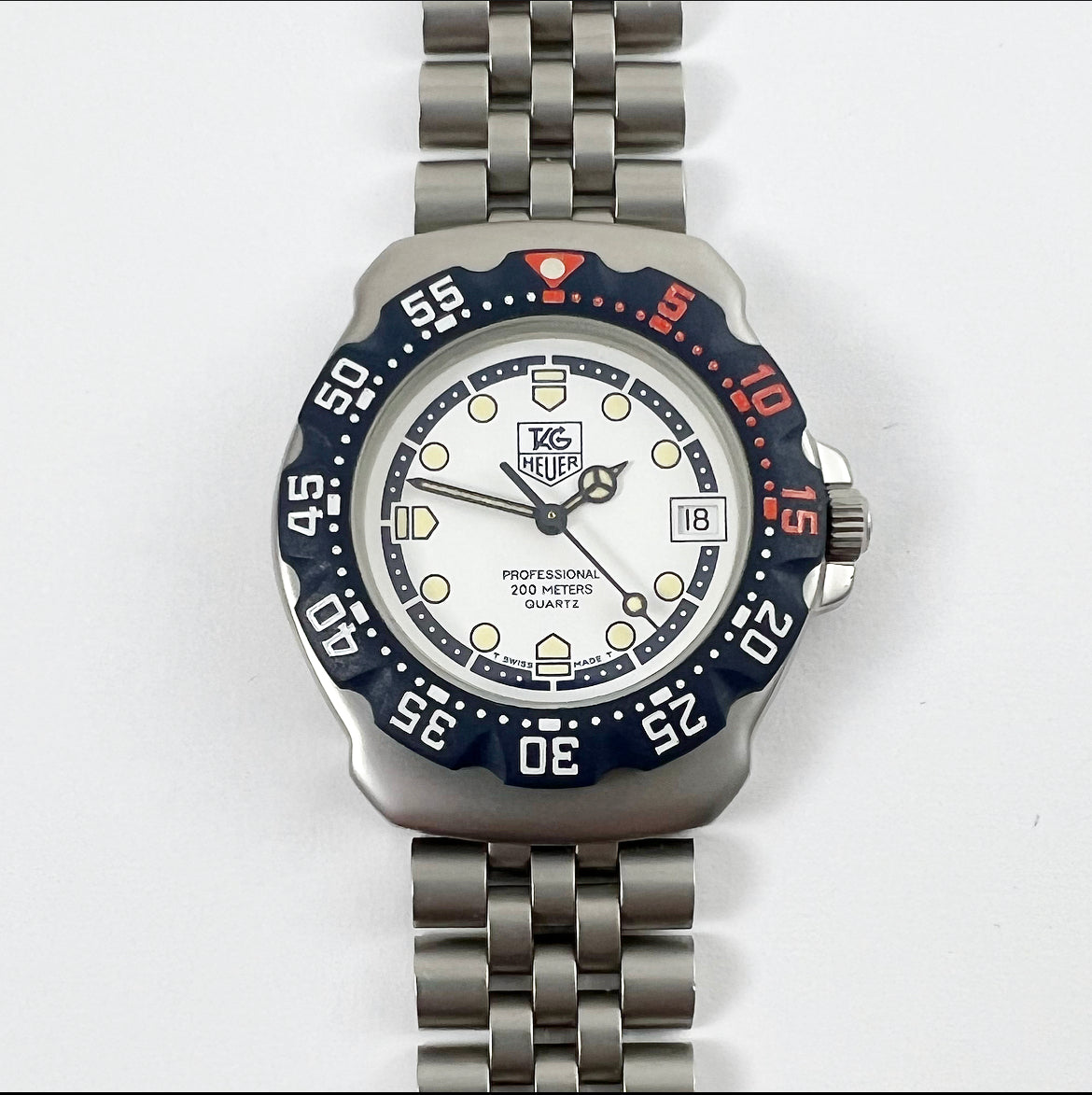 Tag heuer professional 1996 new arrivals