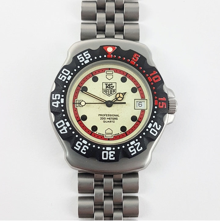 1991 Tag Heuer Professional Formula 1 Quartz Unisex WA1211 (Full