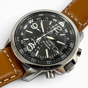 2012 Seiko Alarm Chronograph V172-0AG0 Solar – Mornington Watches