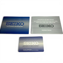 2010 Seiko Railroad Approved V158-0AB0 Solar