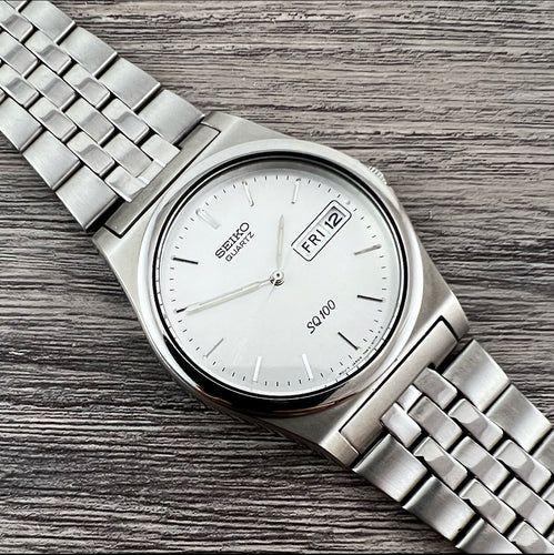 1990 Seiko SQ100 7N43-8001 Quartz