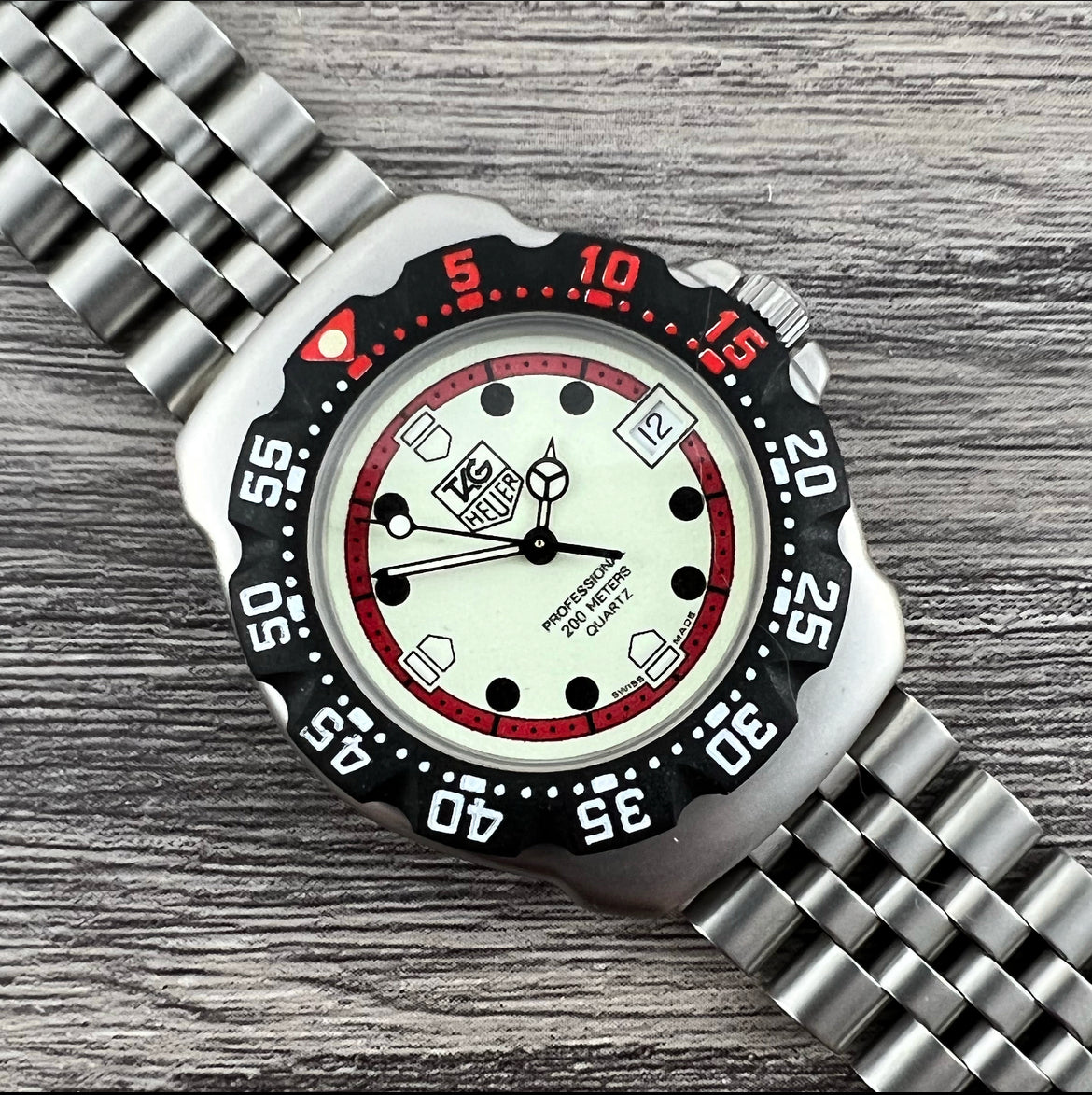 1995 Tag Heuer Professional Formula 1 Quartz Unisex WA1211