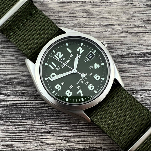 1997 Seiko 7N42-8070 Military Quartz