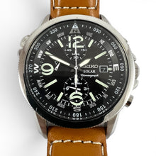 2012 Seiko Alarm Chronograph V172-0AG0 Solar