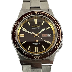 1979 Seiko Quartz SQ Sports 100 7123-823B ‘Root Beer’