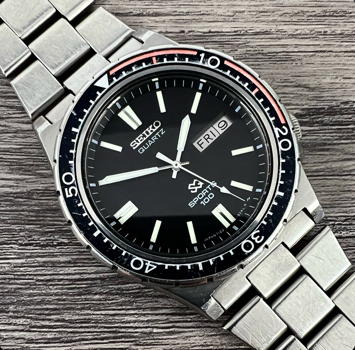 1979 Seiko Quartz SQ Sports 100 7123-8230 – Mornington Watches