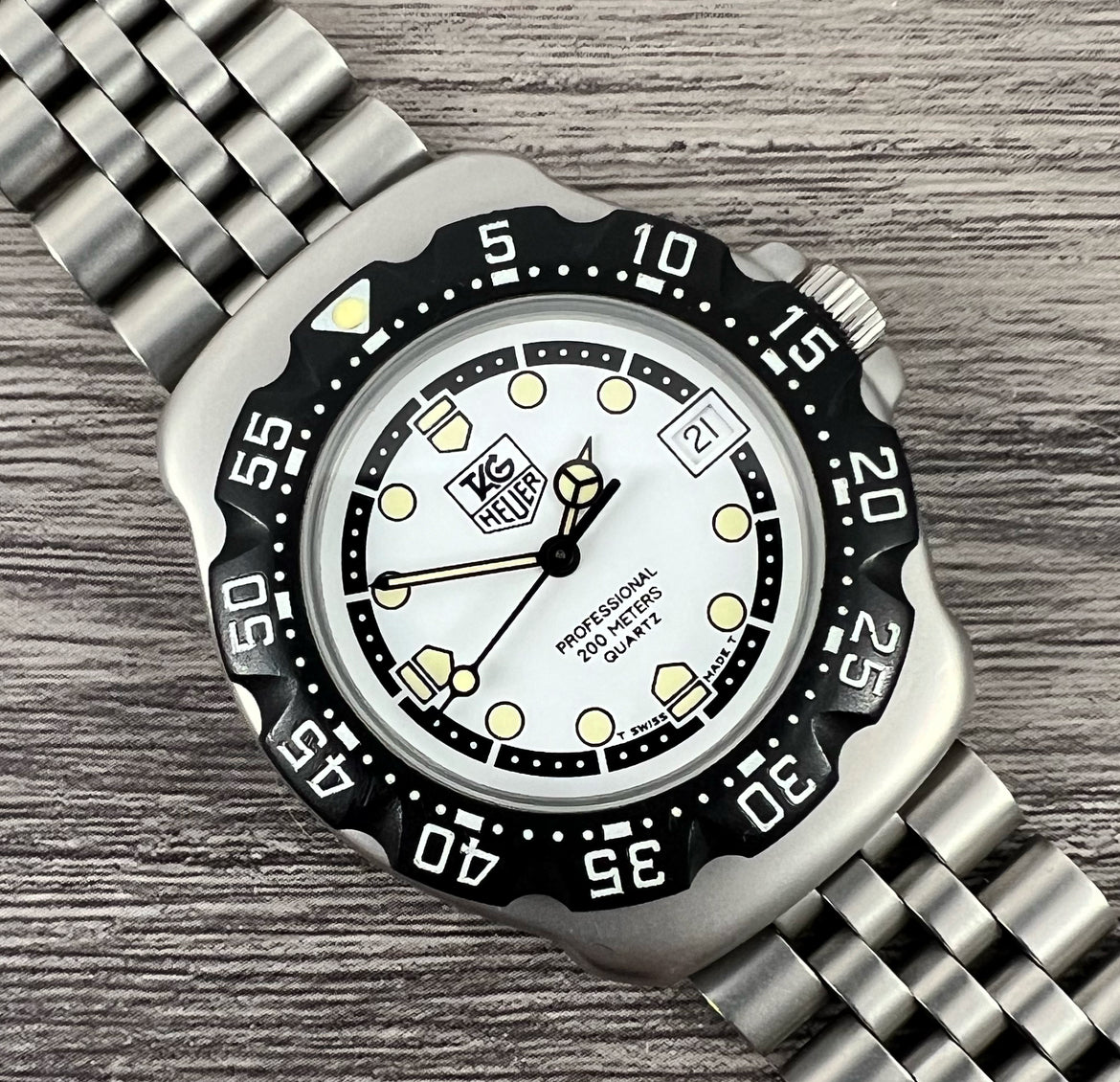 TAG Heuer Formula 1 腕時計♪ 1996 Tag Heuer Professional Formula 1 Quartz Unisex WA1218